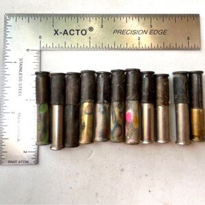 Brass Tube Bars. Sealed/painted. arts & crafts & jewelry. 1 & 3/8ths inch long.